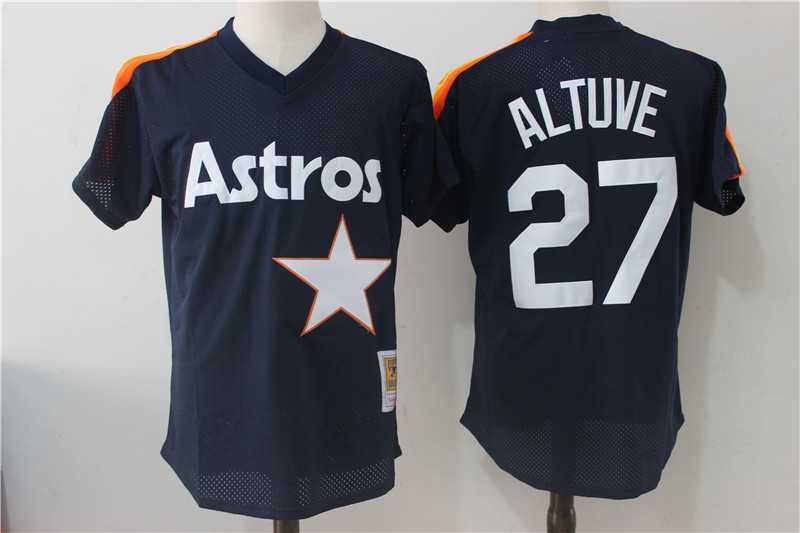 Houston Astros #27 Jose Altuve Navy Blue Cooperstown Collection Mesh Batting Practice Jersey,We sell and wholesale Houston Astros #27 Jose Altuve Navy Blue Cooperstown Collection Mesh Batting Practice Jersey on line form chian!